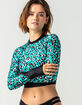 HURLEY Wild Cat Womens Cropped Rash Guard image number 1