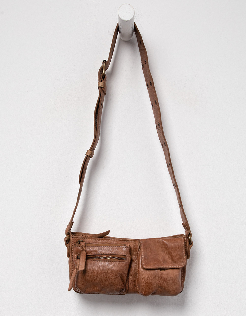 FREE PEOPLE Wade Leather Sling Bag image number 0