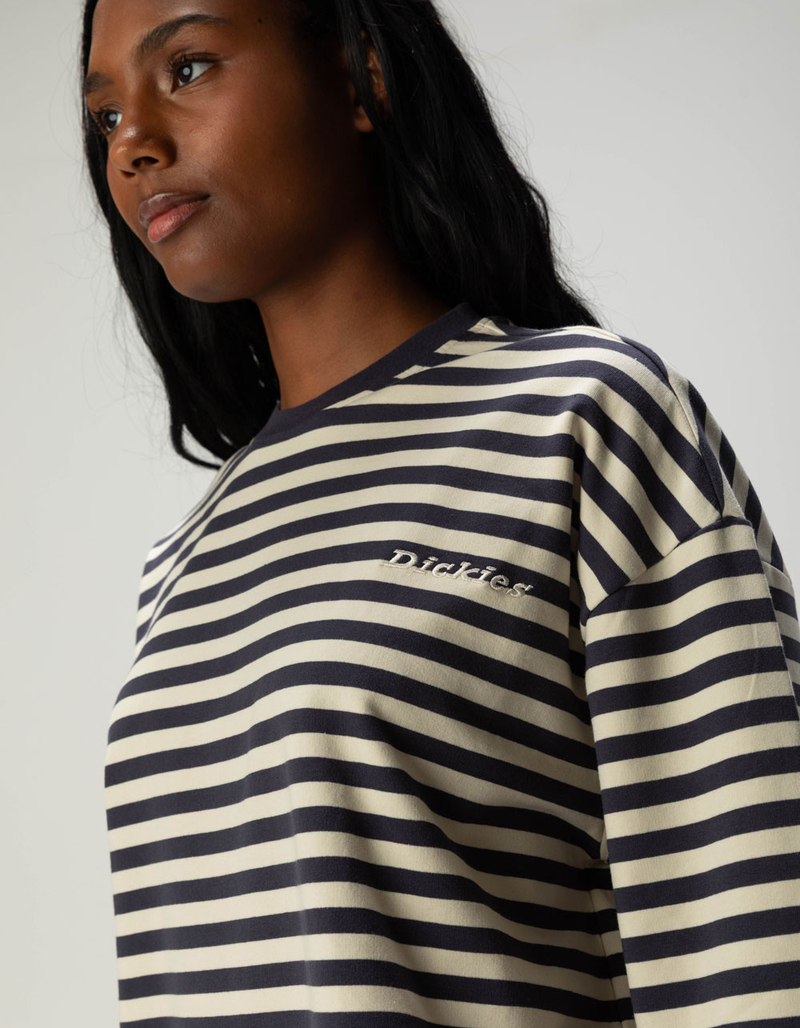 DICKIES Relax Stripe Womens Long Sleeve Top image number 4
