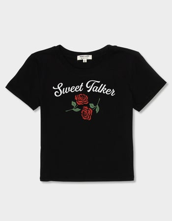 ROSES Sweet Talker Womens Baby Tee Alternative Image