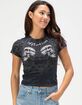 AFFLICTION Collapse Womens Baby Tee image number 1