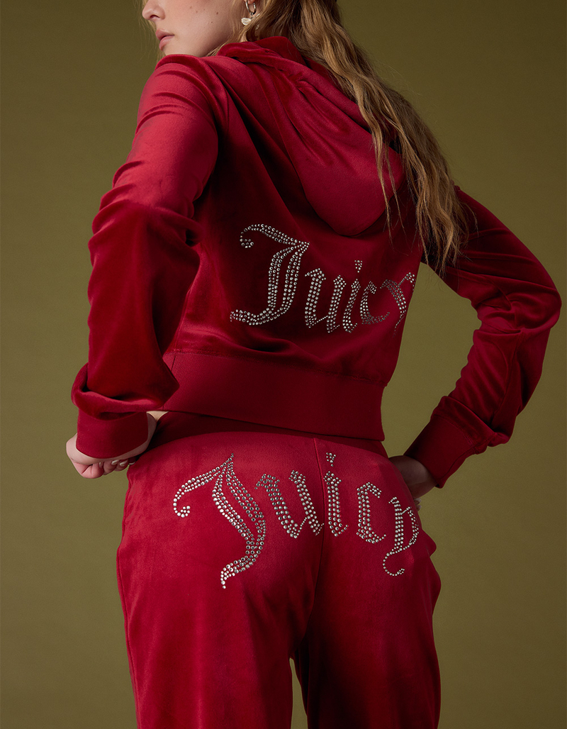 JUICY COUTURE OG Bling Womens Track Pants image number 6