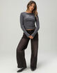 RSQ Womens Not So Demure Baby Tee image number 2