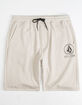 VOLCOM Rainmaker Oatmeal Mens Sweat Shorts image number 1