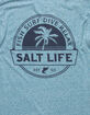 SALT LIFE Fish Surf Dive Mens Tee image number 3