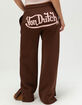 VON DUTCH Womens Wide Leg Sweatpants image number 2