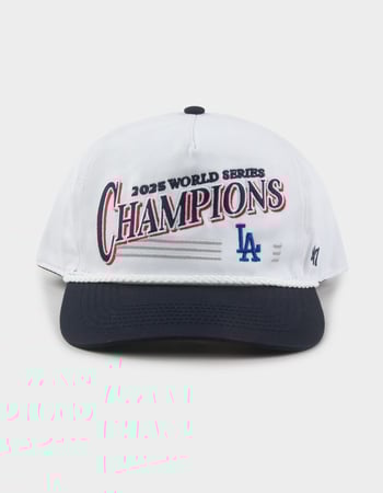47 BRAND Los Angeles Dodgers World Champs Arch Hitch Rope Snapback Hat Alternative Image