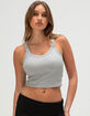 HEART & HIPS Narrow Strap Womens Tank Top image number 1
