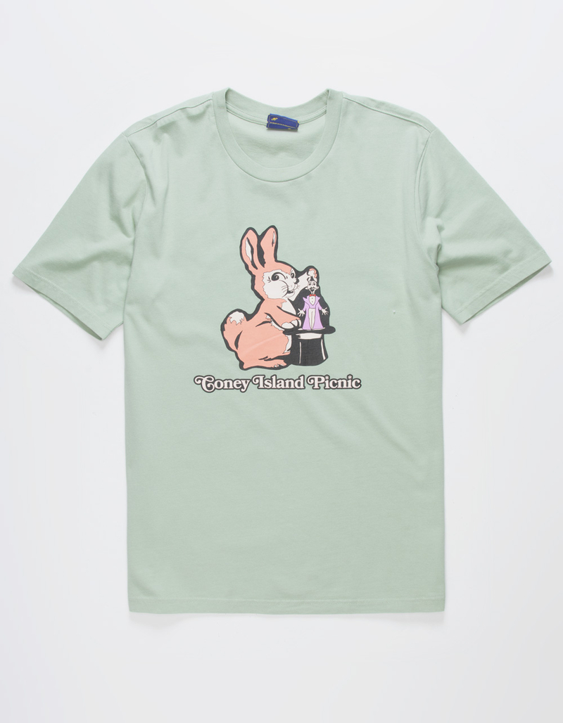 CONEY ISLAND PICNIC Magic Rabbit Mens Tee image number 0