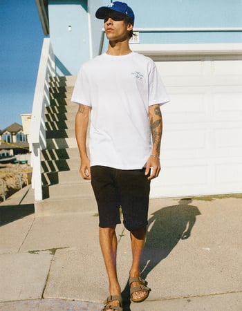 RSQ Mens 6" Nylon Shorts Primary Image