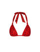 KULANI KINIS Sassy Sangria Triangle Bikini Top image number 2
