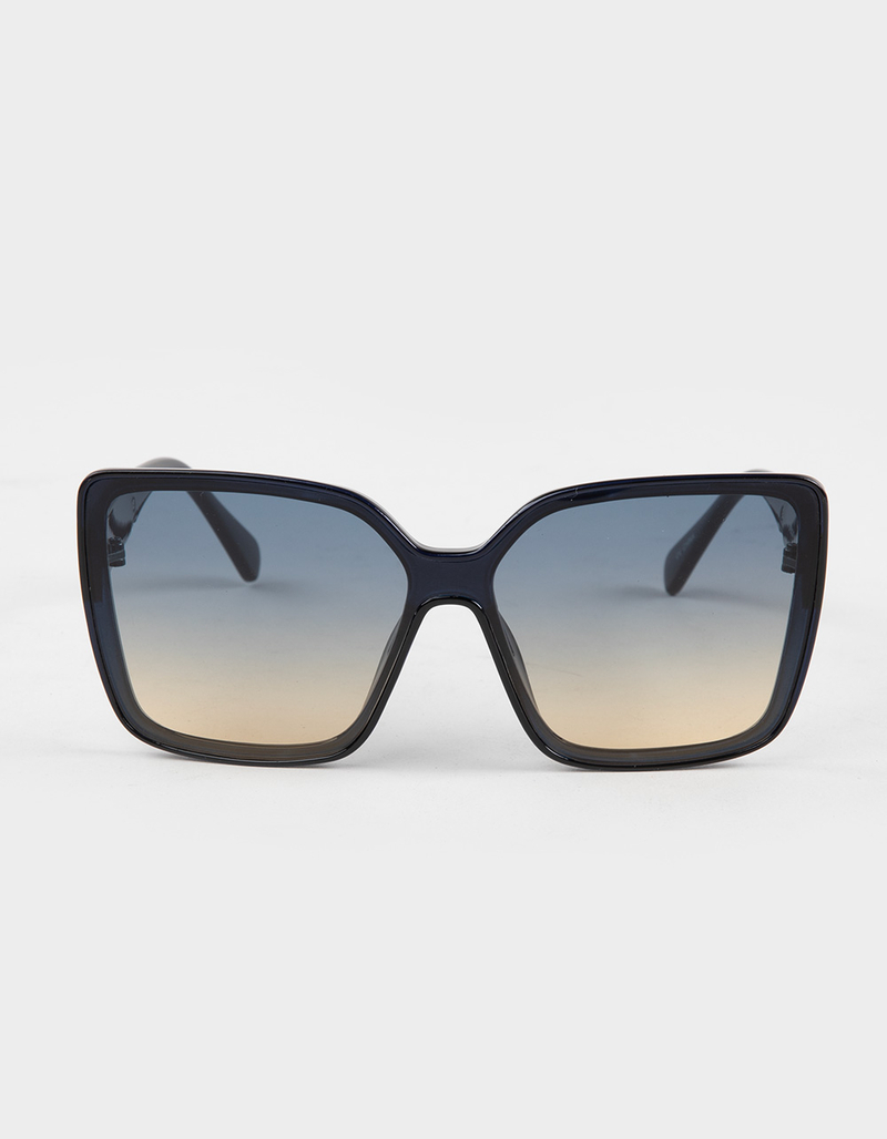 RSQ Oversized Square Gradient Sunglasses image number 1