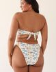 DIPPIN' DAISY'S Lotus Bandeau Bikini Top image number 7