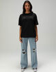 CONVERSE Retro Womens Oversized Tee image number 2