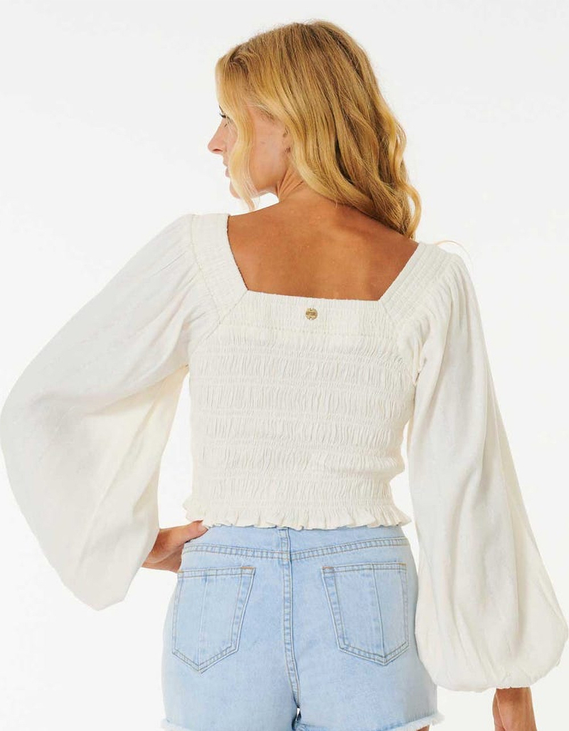 RIP CURL Talia Womens Top CREAM Tillys