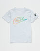 NIKE Futura Blend Little Boys Light Blue T-Shirt (4-7) image number 1
