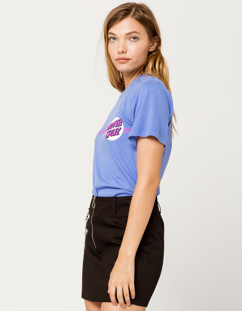 SANTA CRUZ Other Dot Blue Womens Tee image number 2