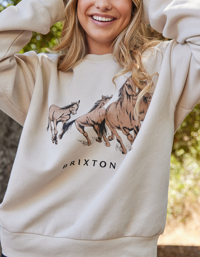 BRIXTON Filly Womens Crewneck Sweatshirt image number 4