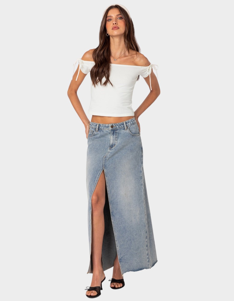 EDIKTED Jess Off Shoulder Top image number 4