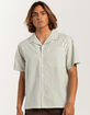 RSQ Mens Stripe Oxford Camp Shirt  image number 6