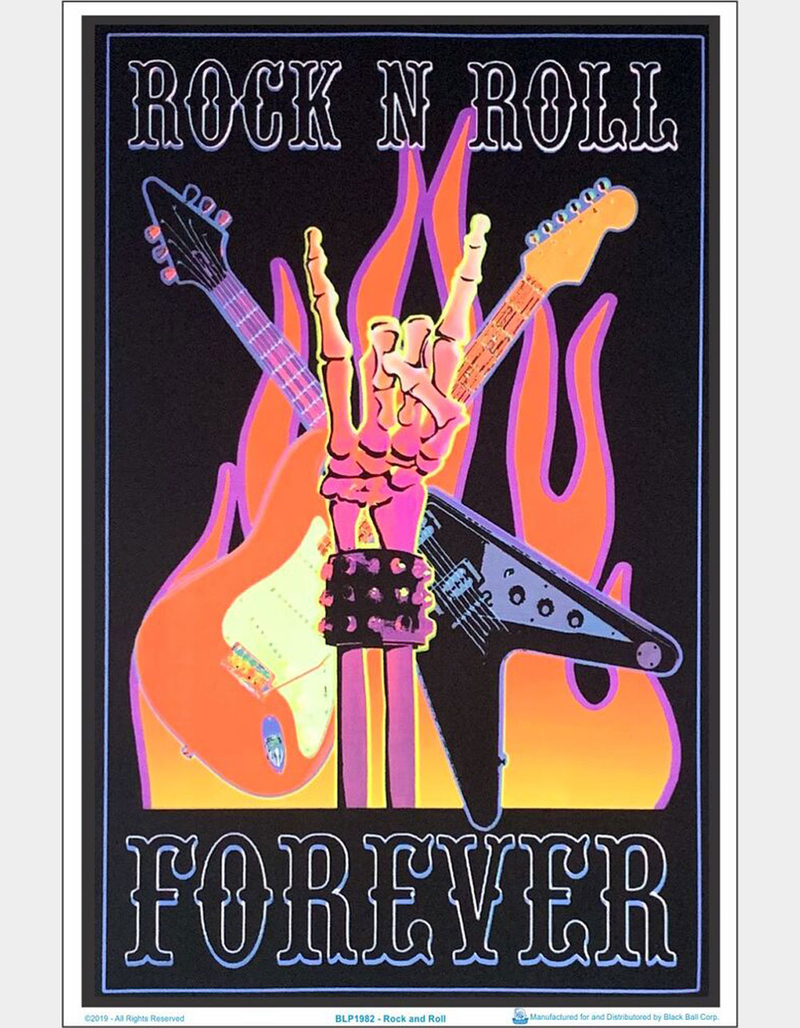 Rock 'n Roll Forever Blacklight Poster image number 0