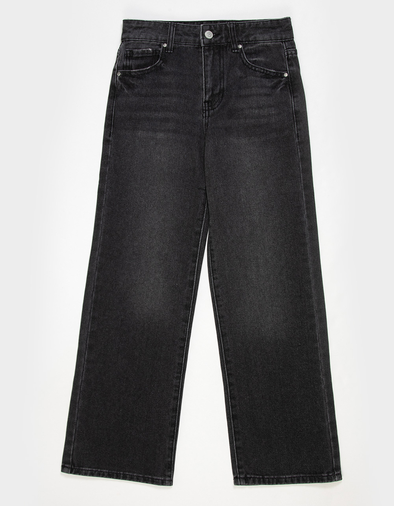 RSQ Girls High Rise Wide Leg Jeans image number 4