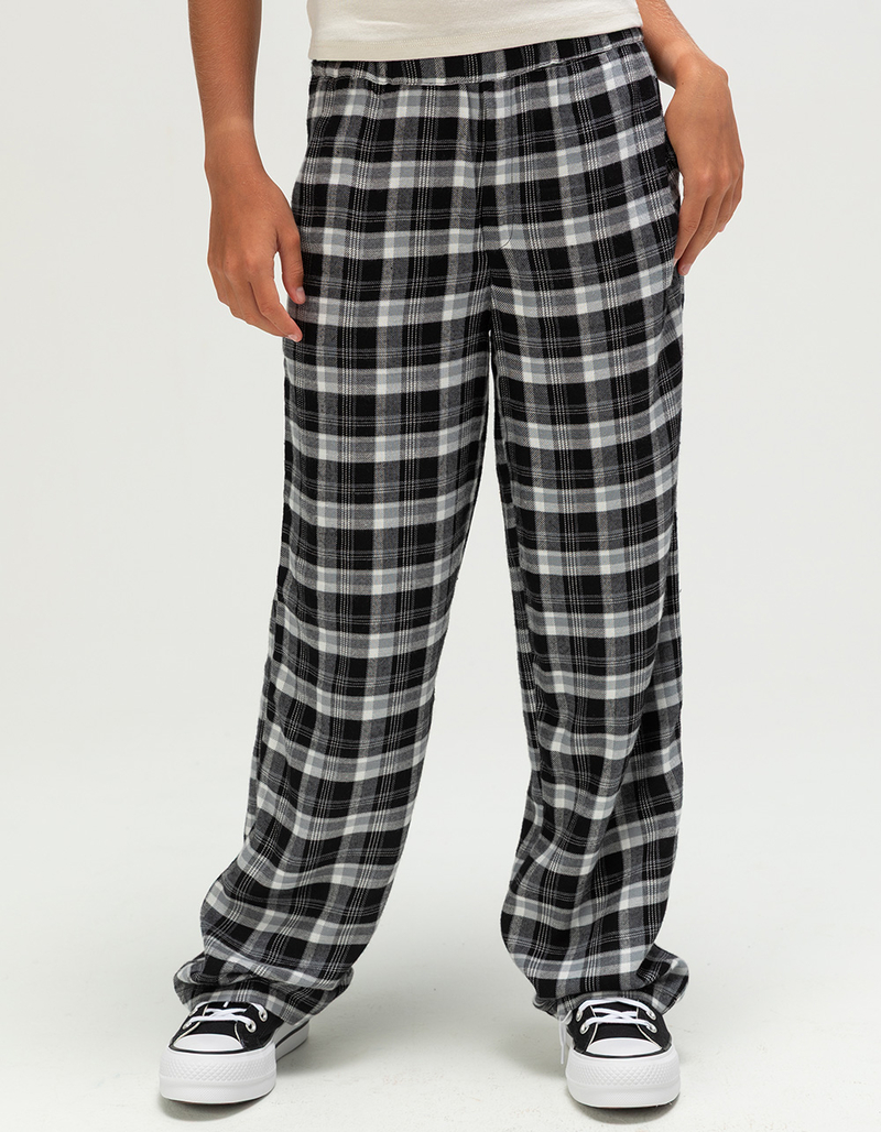 FULL TILT Girls Plaid Flannel Pants image number 3