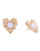 DO EVERYTHING IN LOVE 14K Gold Dipped Everlasting Love Earrings image number 1