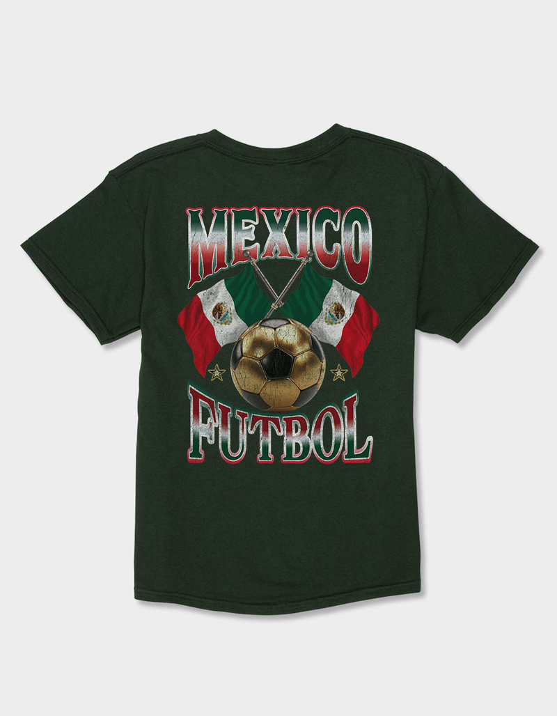 MEXICO Futbol Flags Unisex Kids Tee image number 0