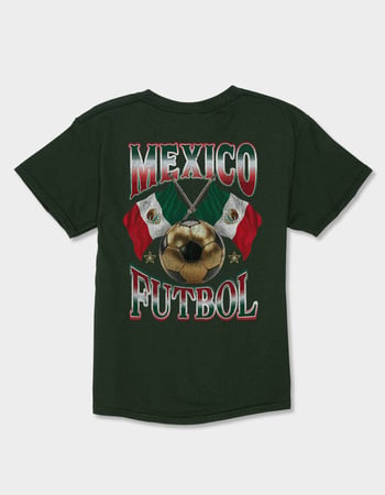 MEXICO Futbol Flags Unisex Kids Tee Primary Image