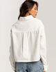 RSQ Womens Denim Crop Shirt image number 5