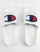 CHAMPION IPO White Mens Slide Sandals image number 2