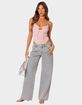 EDIKTED Bow Pocket Relaxed Jeans image number 5