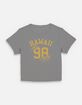 HAWAII Varsity 98 Womens Baby Tee image number 1