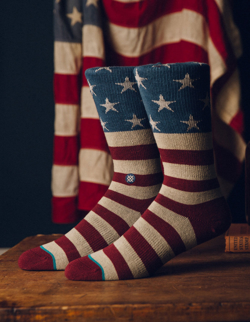 STANCE The Fourth Mens Crew Socks image number 1