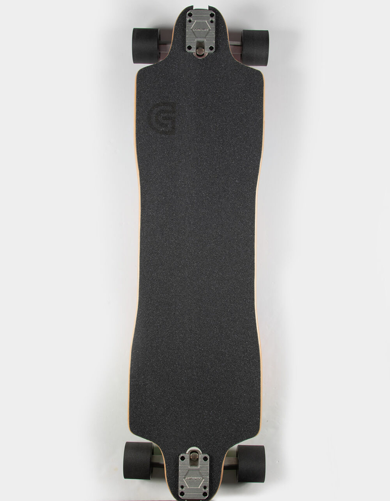 GOLDCOAST Boho 36" Drop Through Longboard Skateboard image number 1