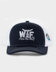 WHAT THE FIN WTF Logo Silver Fin Mens Trucker Hat image number 2
