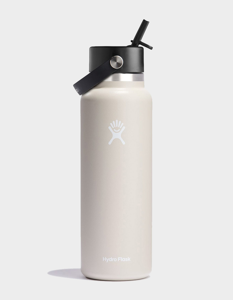 HYDRO FLASK 40 oz Wide Mouth With Flex Straw Cap Water Bottle image number 0