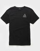 HUF Essentials Triple Triangle Mens Tee image number 2
