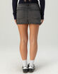RSQ Womens Low Rise Denim Mini Skirt image number 4