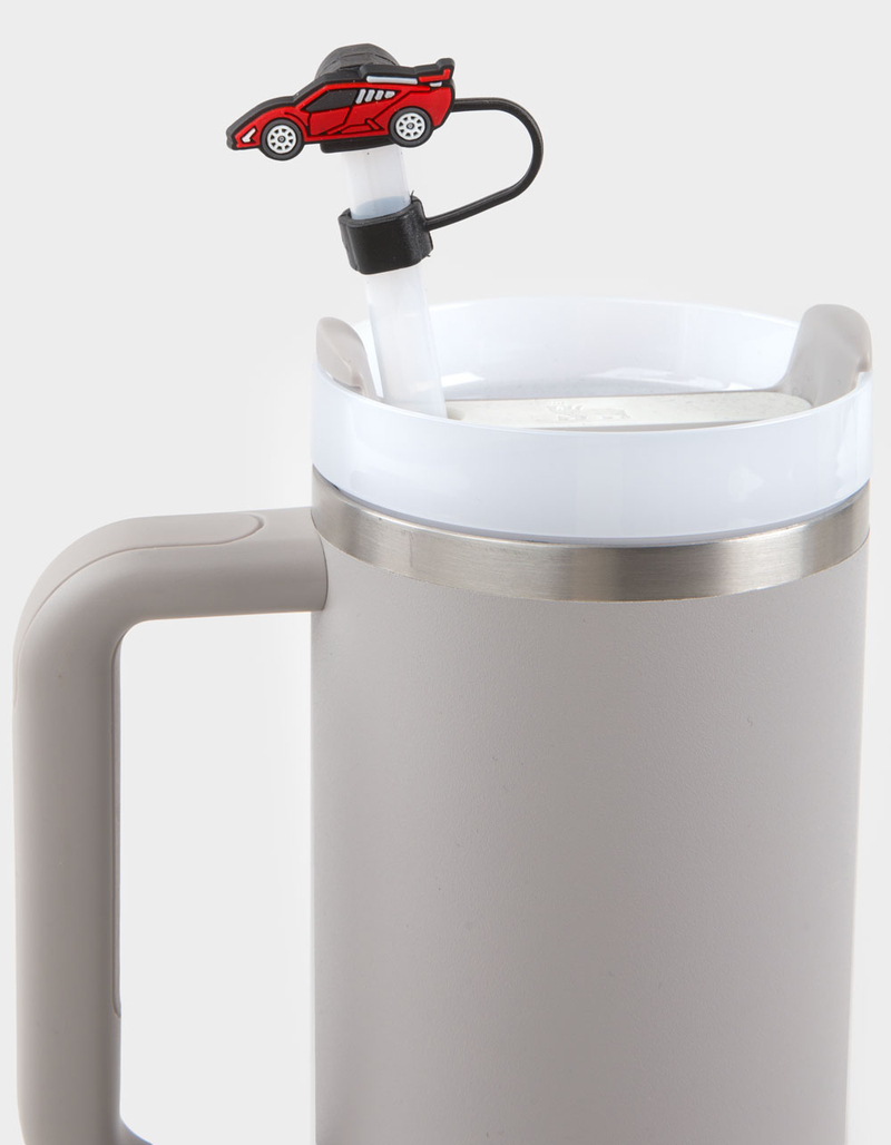 Race Car Reusable Straw Cover Set image number 2