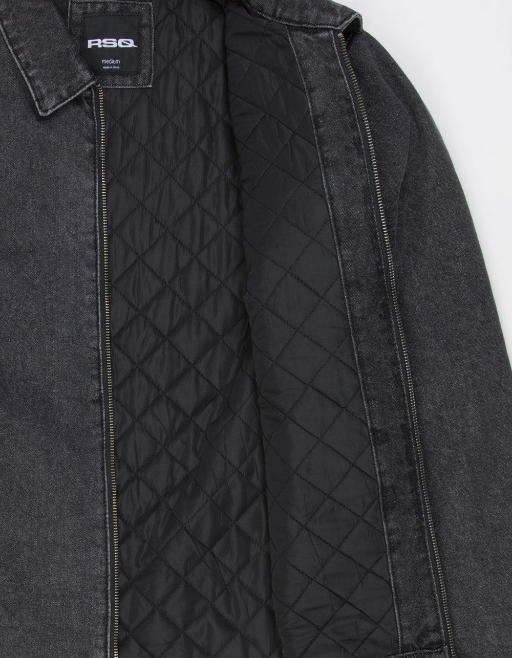 RSQ Mens Denim Workwear Jacket - BLACK | Tillys