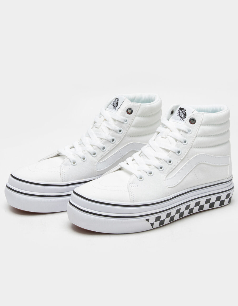 VANS Super ComfyCush Womens Sk8 Hi Shoes image number 0