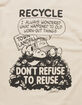 PEANUTS Recycle Mens Tee image number 3