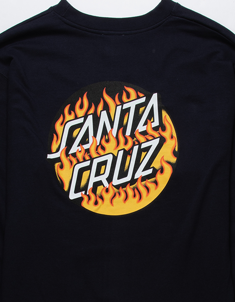 SANTA CRUZ Blaze Dot Mens Crewneck Sweatshirt image number 2