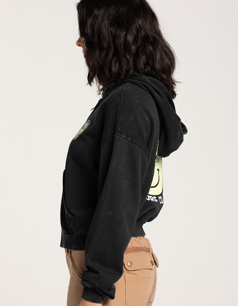 HURLEY Sunshine Smiley Zip-Up Womens Hoodie image number 2