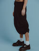 WEST OF MELROSE Drawstring Parachute Midi Skirt image number 3