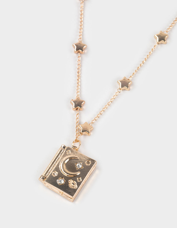 FULL TILT Square Star Chain Pendant Necklace Alternative Image