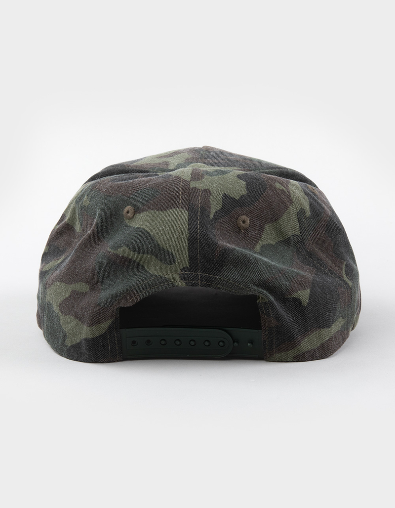 BRIXTON Hubal Camo NetPlus® Snapback Hat image number 2