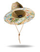HEMLOCK HAT CO. Aloha Tropics UPF 50+ Lifeguard Straw Hat image number 3